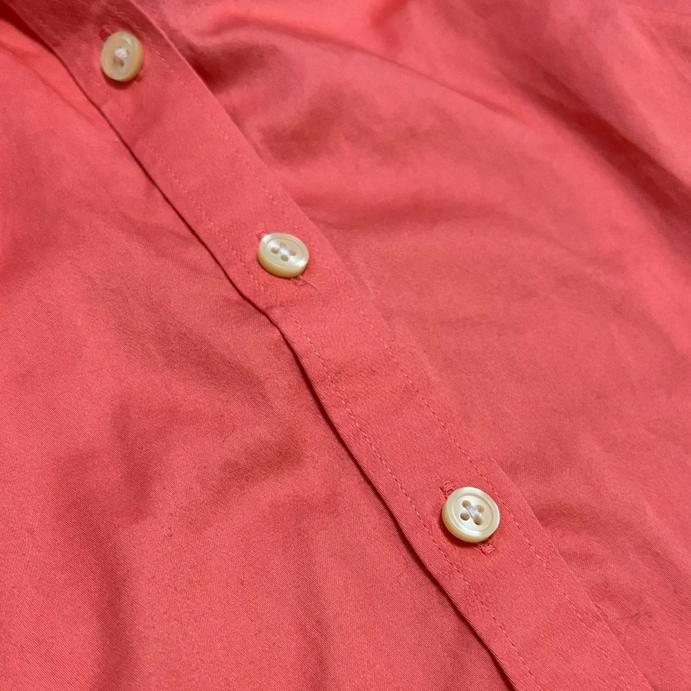 Banana Republic Coral Button-Down Shirt - Picture 4 of 4
